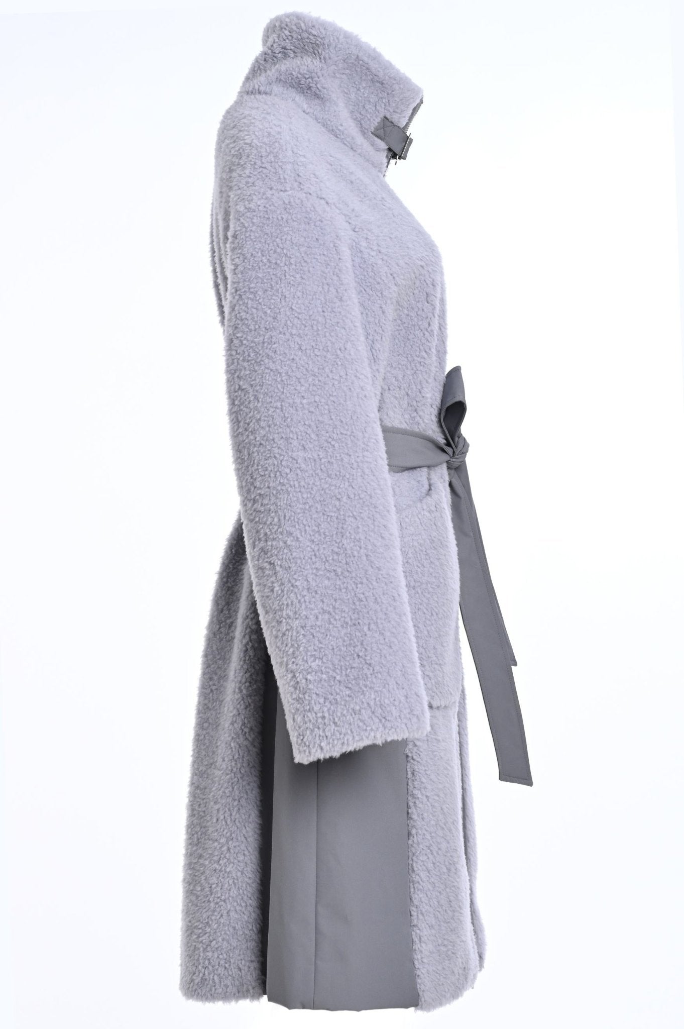 Merino Super Wool Sporty Coat side view