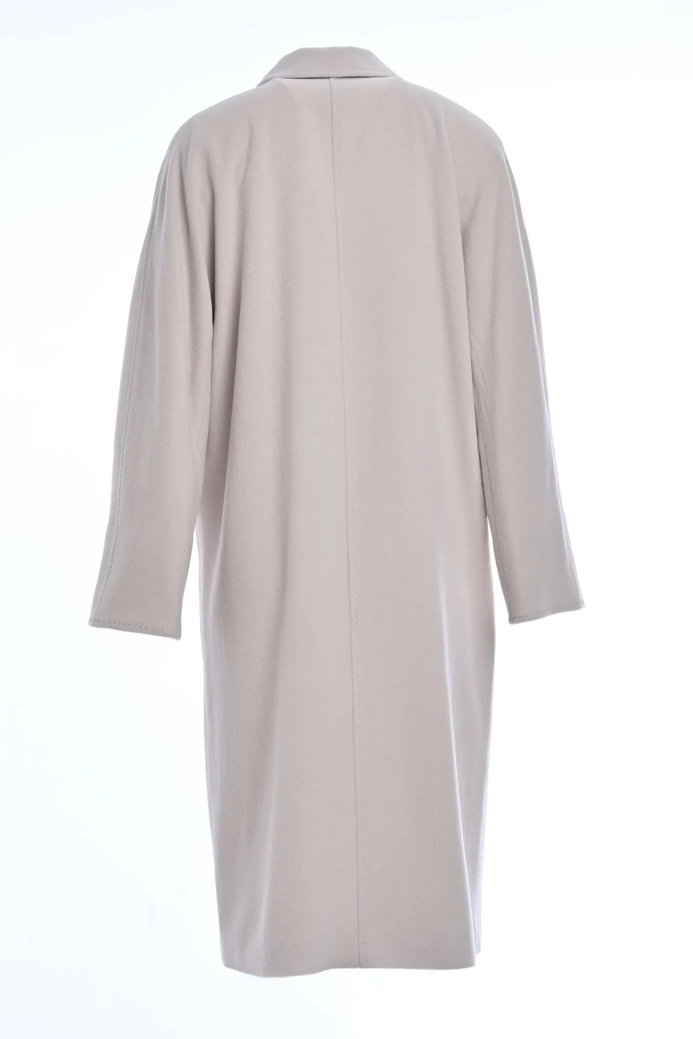 Pure "Velvet" Cashmere Coat back