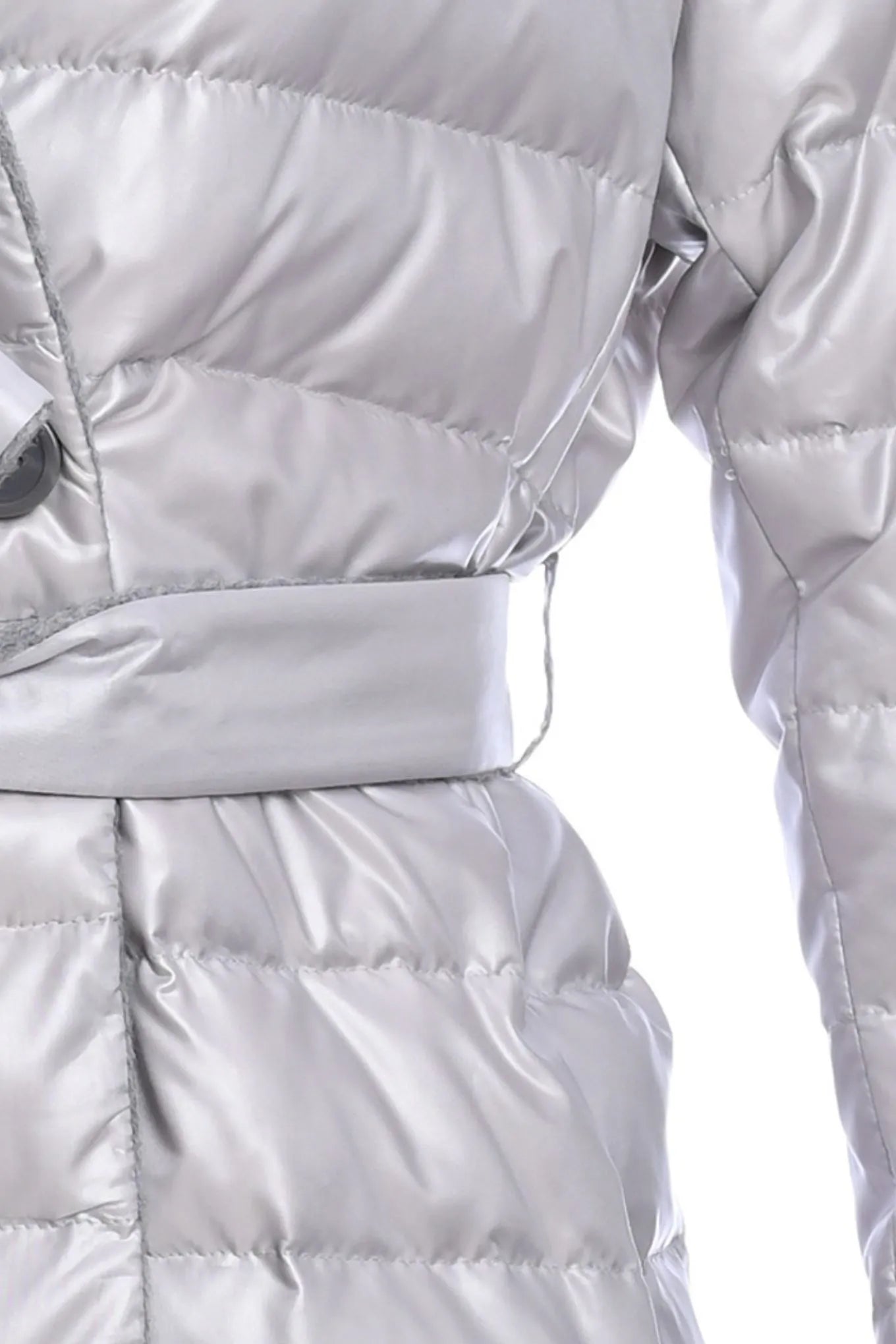 Reversible Cashmere / Down Coat details