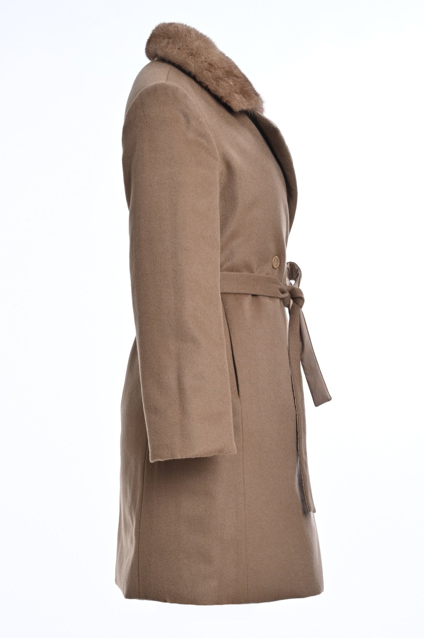 Reversible Cashmere Down Coat