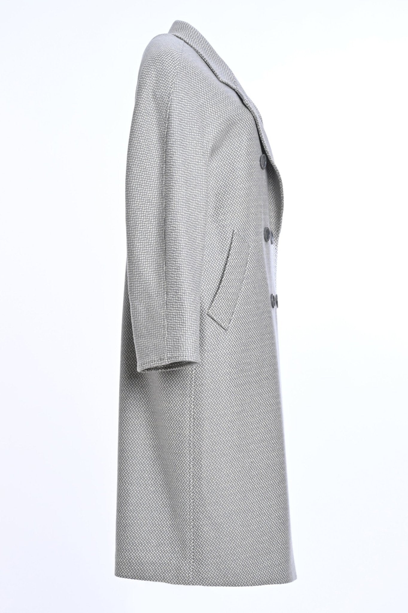 Pure Cashmere Grey Coat