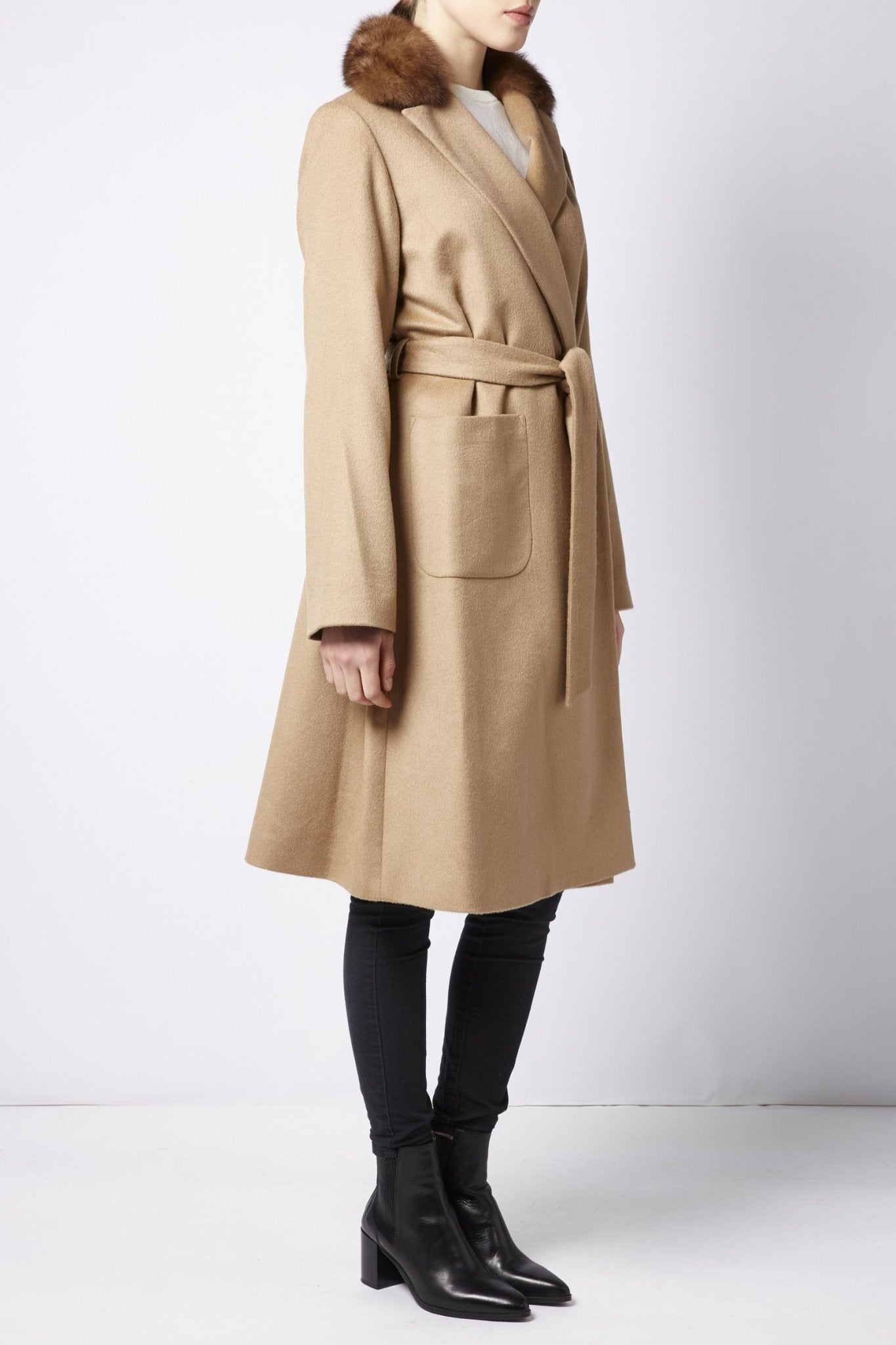 Pure Cashmere Creme Coat