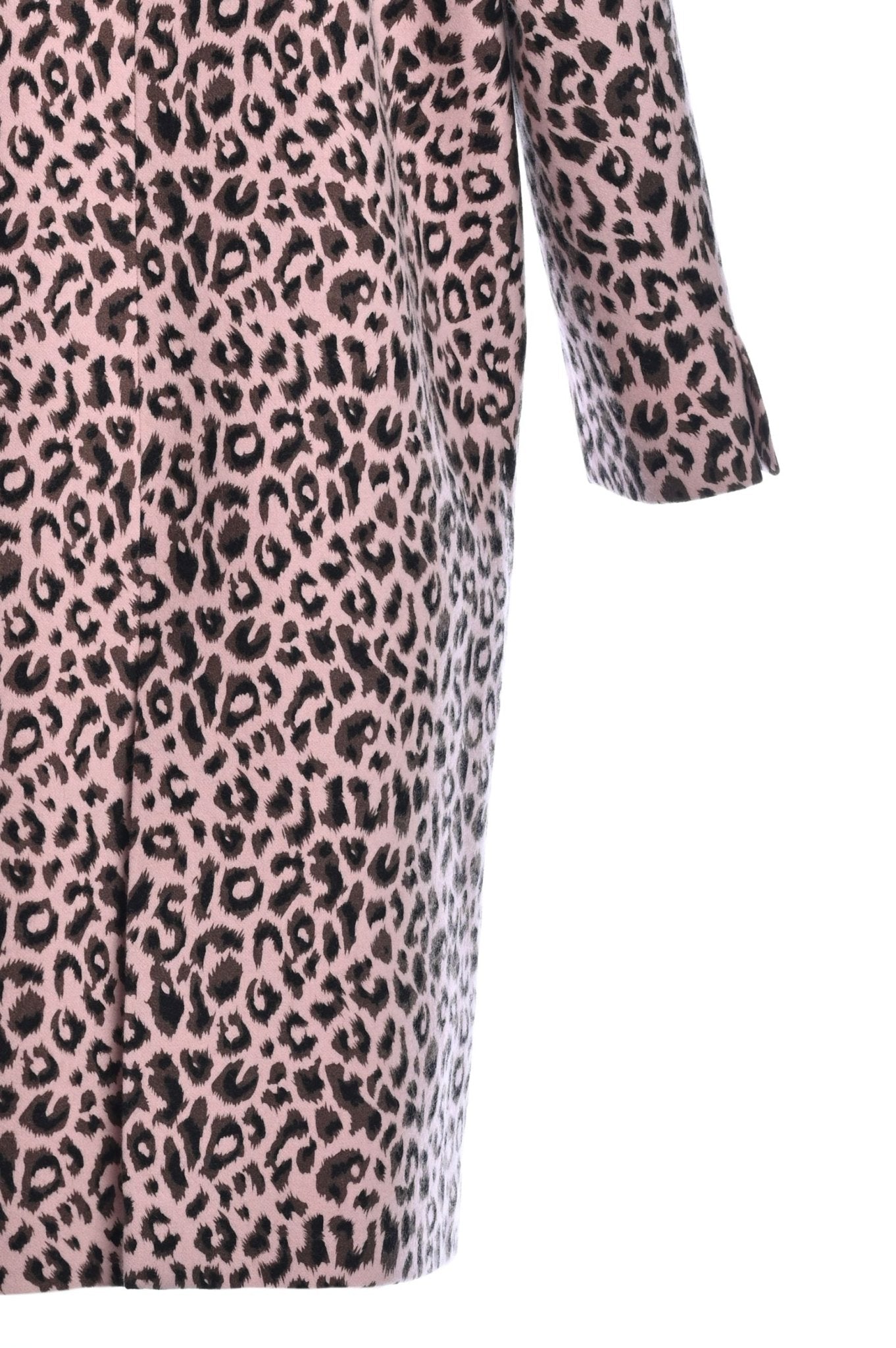 Pure Cashmere Leopard Coat