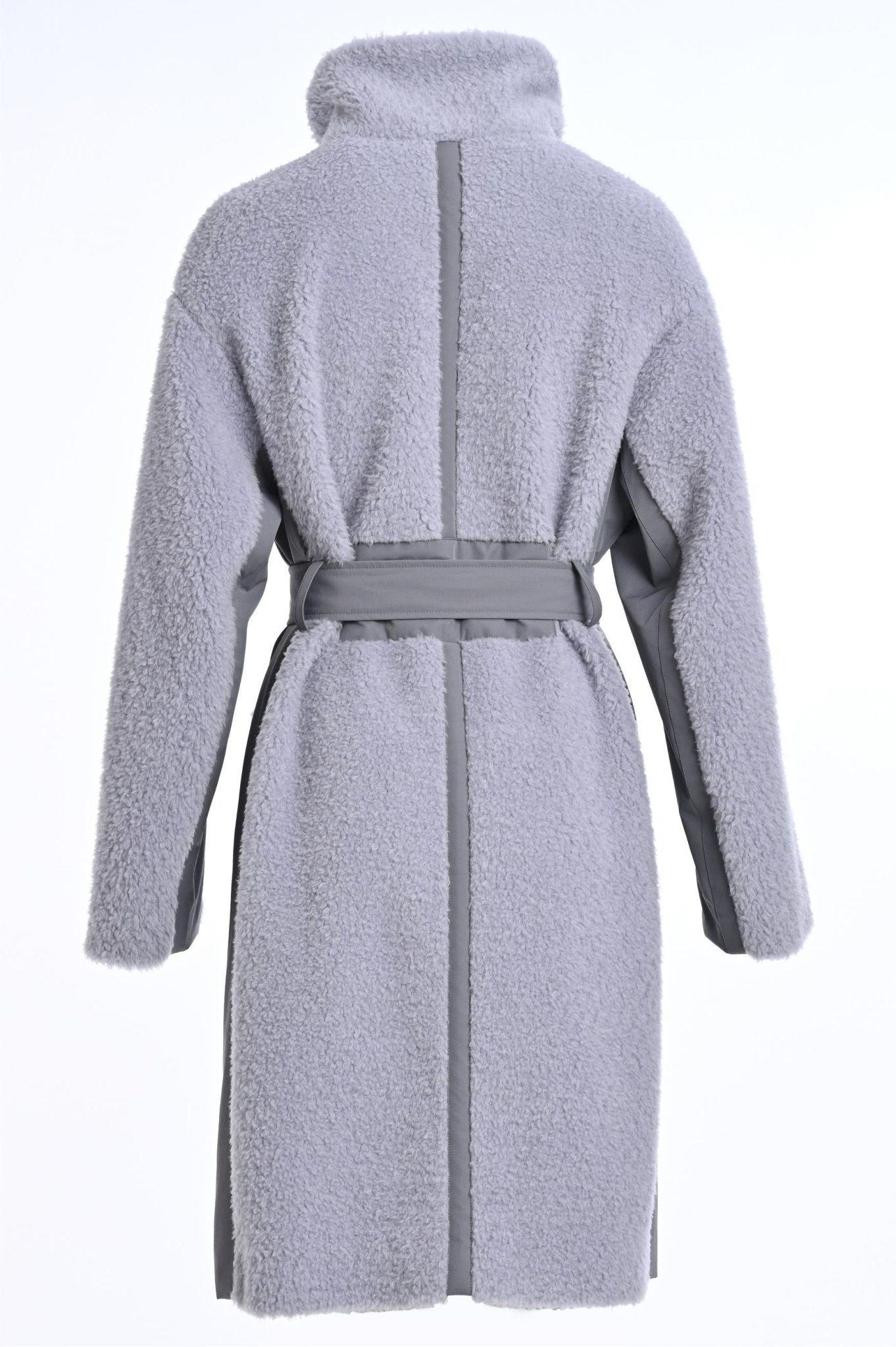 Merino Super Wool Sporty Coat back view