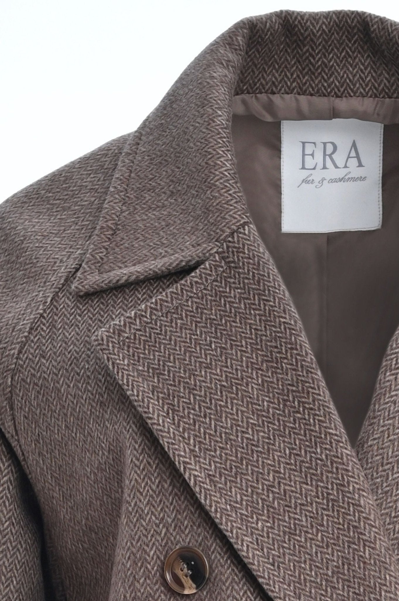 Pure Cashmere Brown Coat