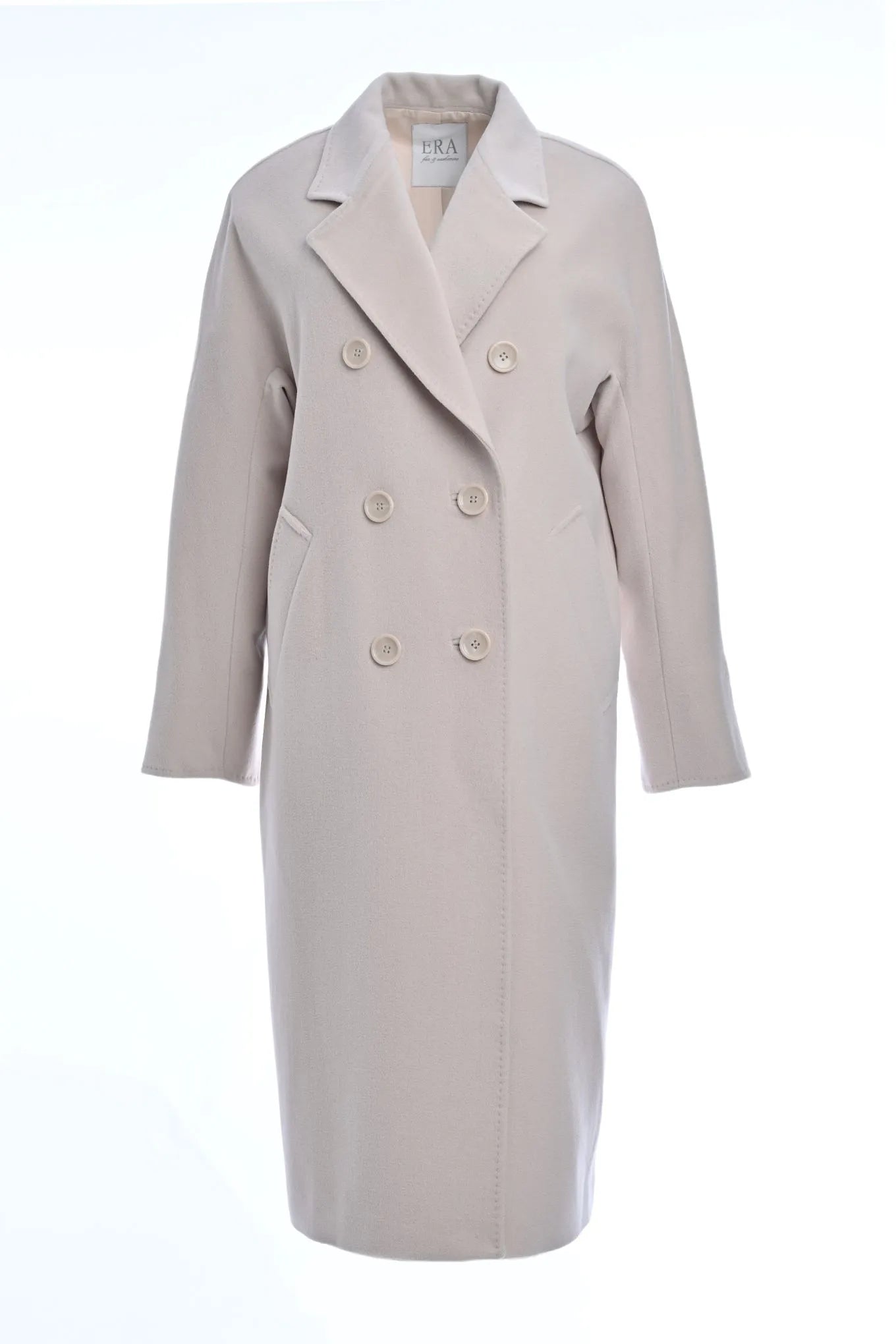 Pure "Velvet" Cashmere Coat 