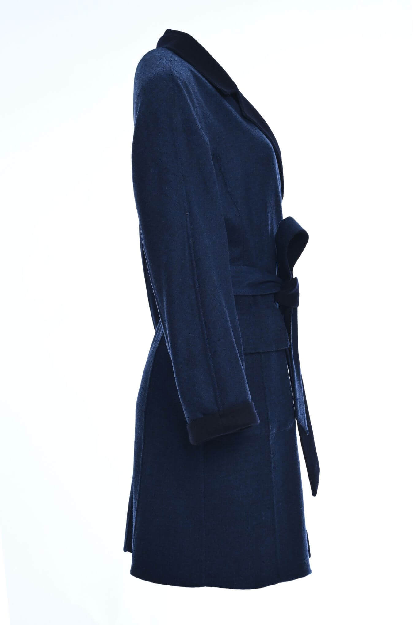 Reversible Cashmere / Wool Coat side view