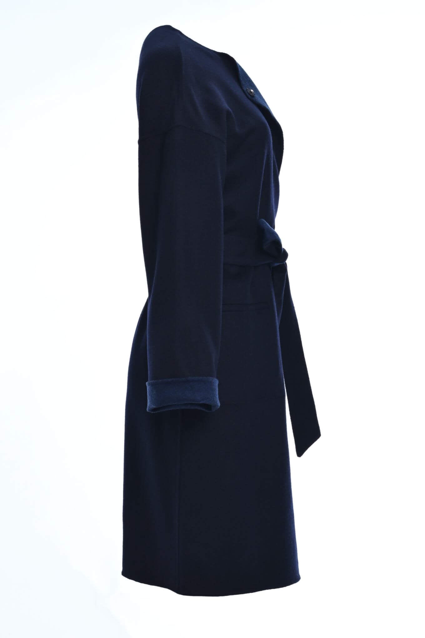 Reversible Cashmere / Wool Coat side