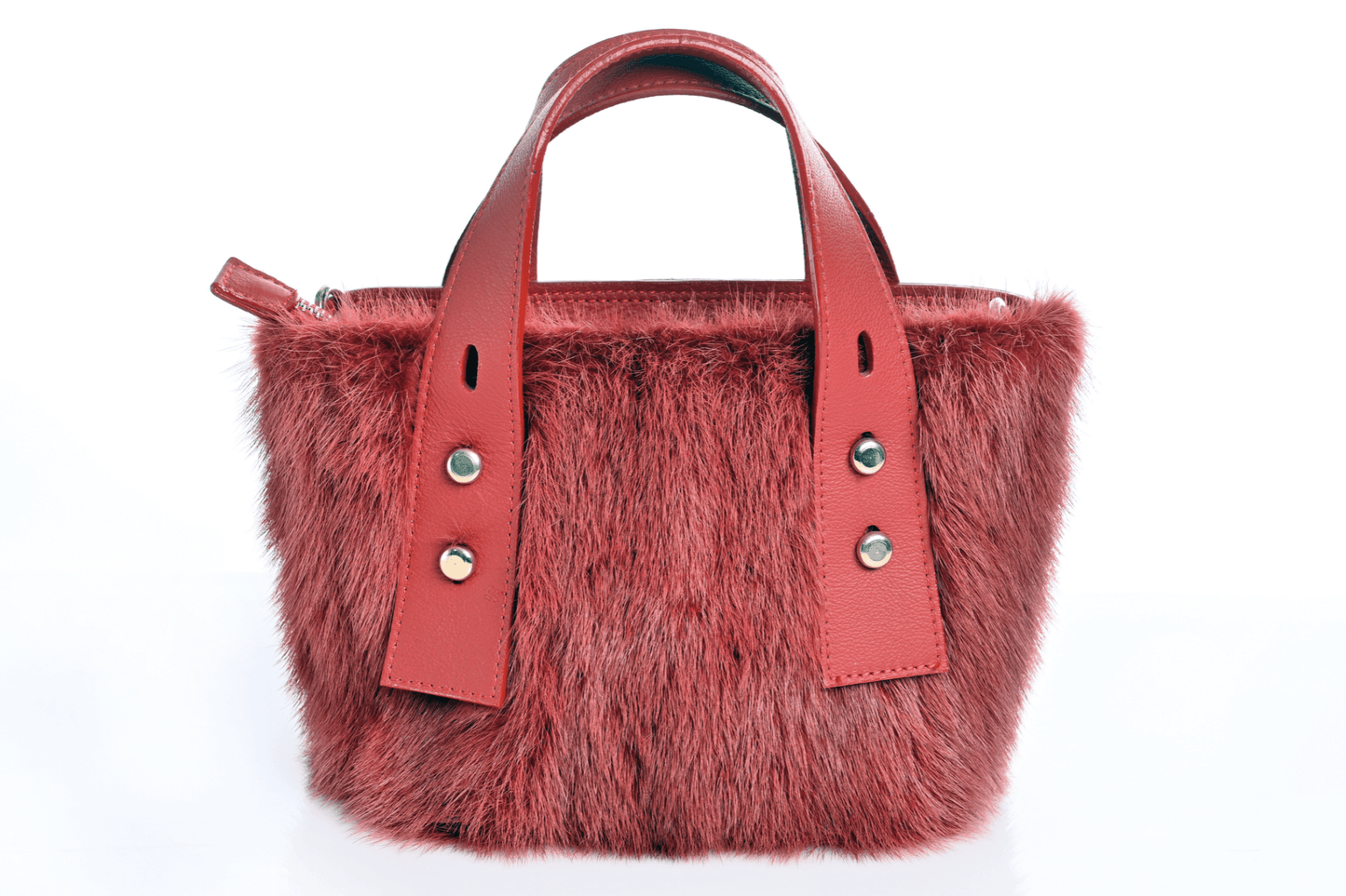 Small Mink Leather Bag